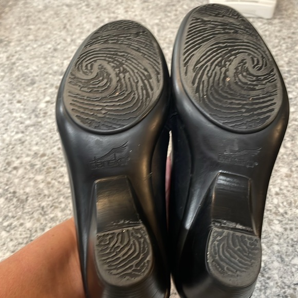 Dansko Women's leather upper career wedge shoes women’s size 9.5  / 40 - Picture 8 of 9